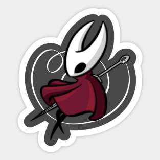 Hornet and her needle - hollow knight/silksong Sticker